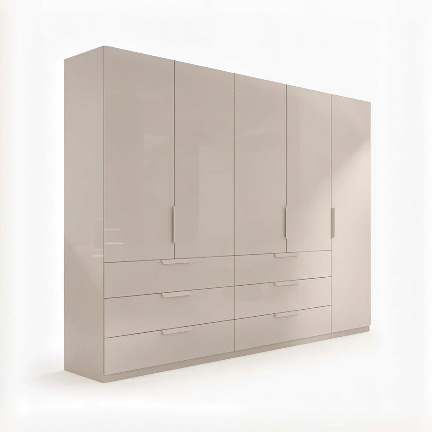 Champagne Wardrobes with Drawers