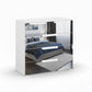Rauch Crystal 5 Drawer Chest in white