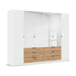 Shop the Rauch Davo 6 door wardrobe with drawers and mirror. Made in Germany with adjustable storage, free delivery and premium organisation.