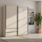 Rauch Elara Sliding Wardrobe with Drawers & Glass Door