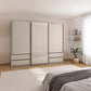 Rauch Elara Sliding Wardrobe with Drawers & Glass Door