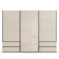 Rauch Elara Sliding Wardrobe with Drawers & Glass Door