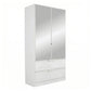 Rauch Essensa 2 Mirrored Doors & 2 Drawers - Home of Wardrobes