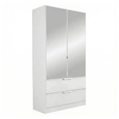 Rauch Essensa 2 Mirrored Doors & 2 Drawers - Home of Wardrobes
