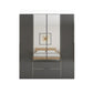 Rauch Essensa Prime Glass Wardrobe with Mirrors & Drawers