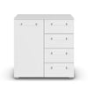 Rauch Eve White 1 Door 4 Drawer Chest