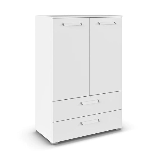 Rauch Eve White 2 Door 2 Drawer Chest