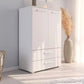 Rauch Eve White 2 Door 2 Drawer Chest in bedroom
