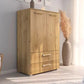 Rauch Eve Wild Oak 2 Door 2 Drawer Chest in bedroom