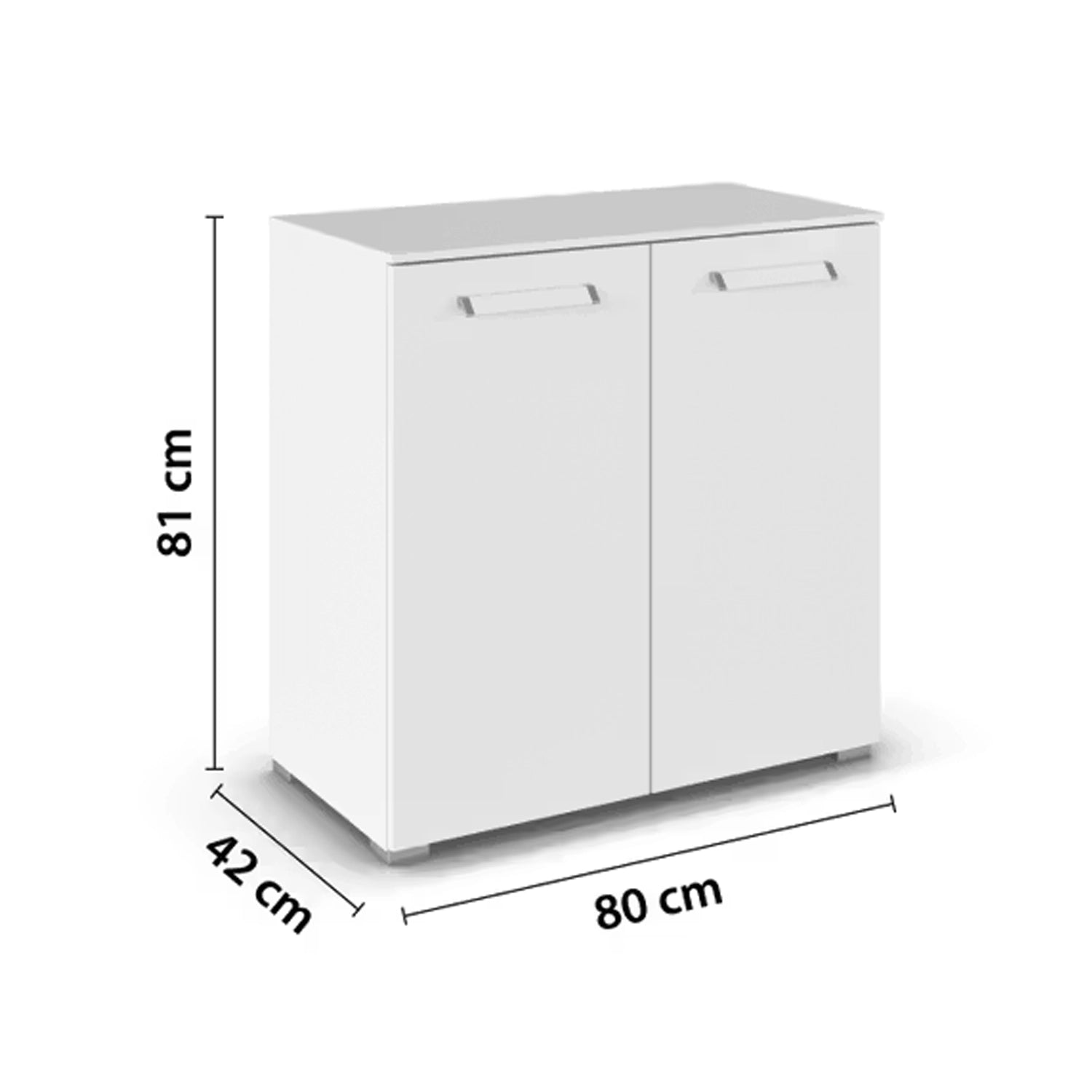 Measurements of rauch eve 2 door cabinet
