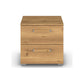 Rauch Eve Wild Oak 2 Drawer bedside table 