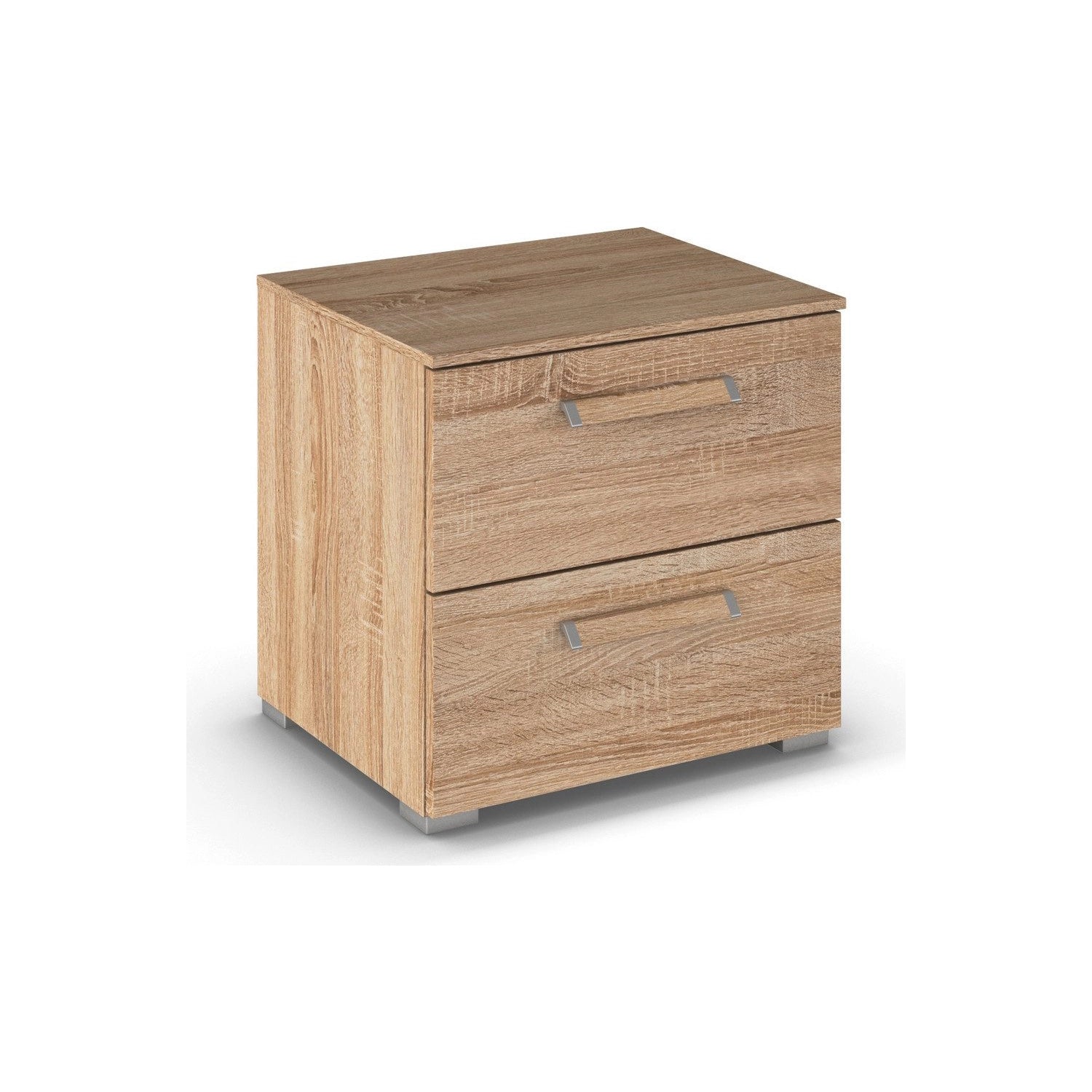 Rauch Eve Sonoma Oak 2 Drawer bedside table