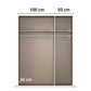 Clothing wardrobe with measurements 