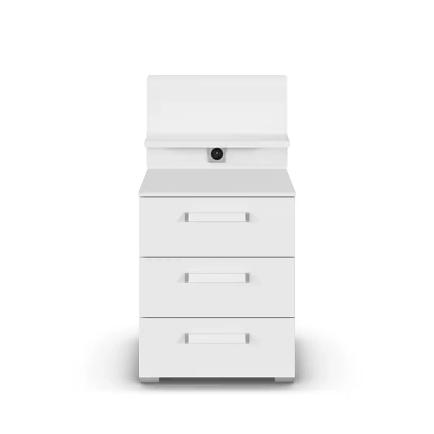 Rauch Eve white 3 Drawer bedside table with panel