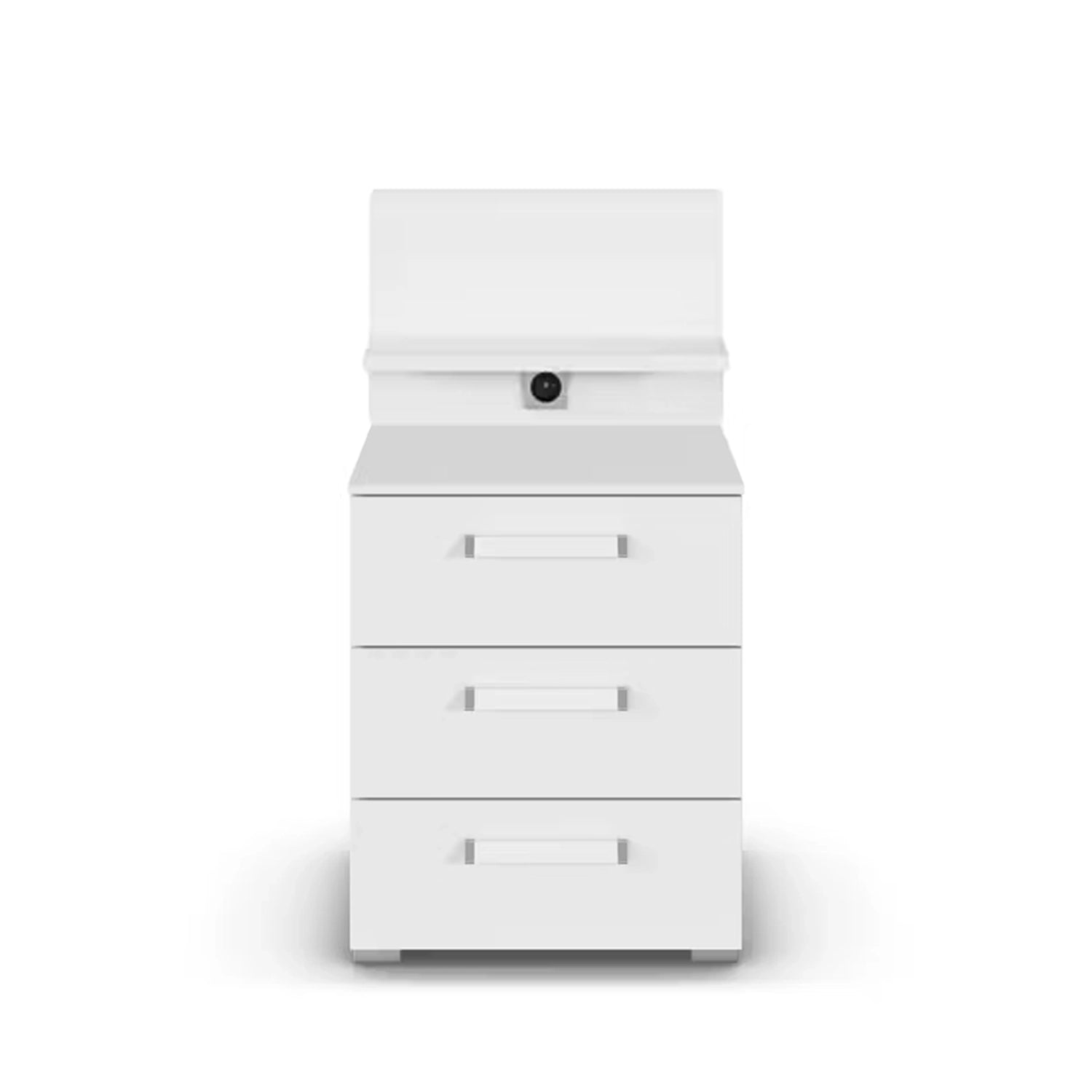 Rauch Eve white 3 Drawer bedside table with panel