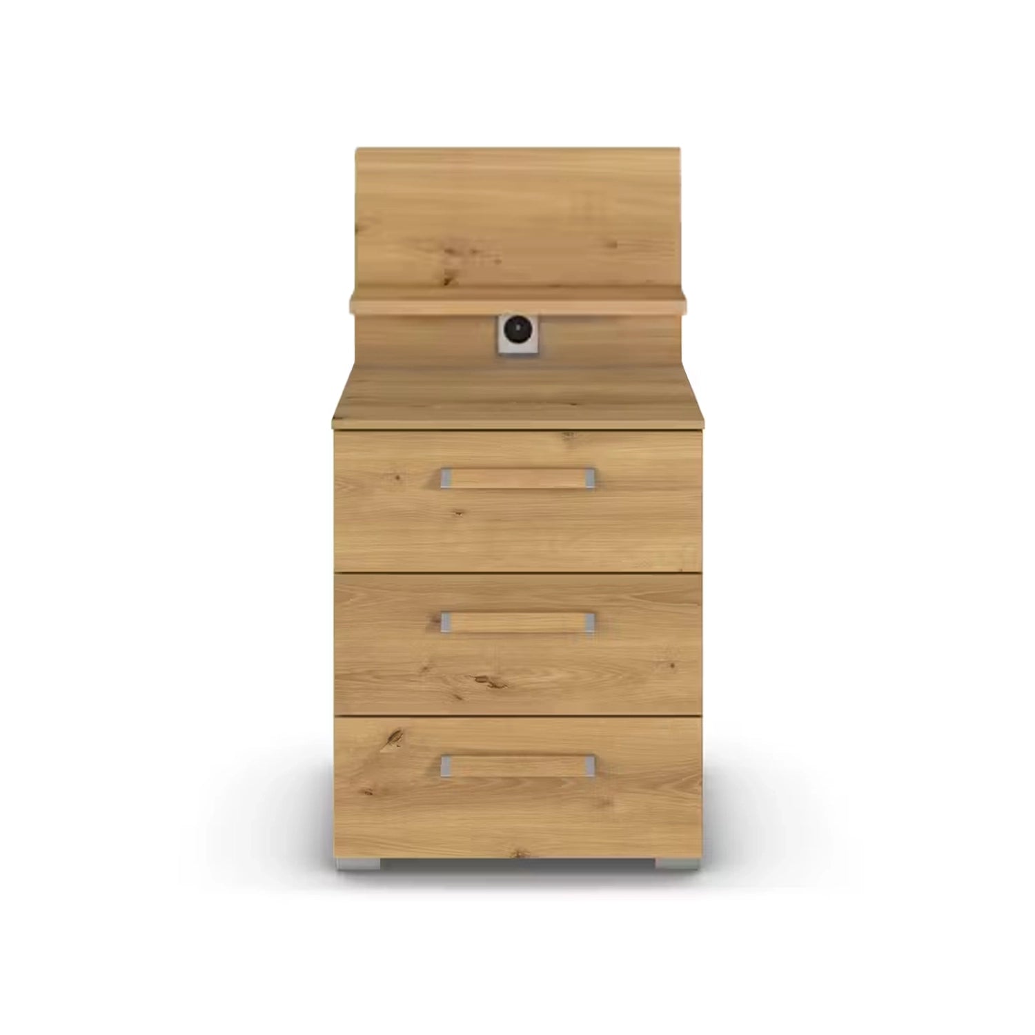 Rauch Eve wild oak 3 Drawer bedside table with panel