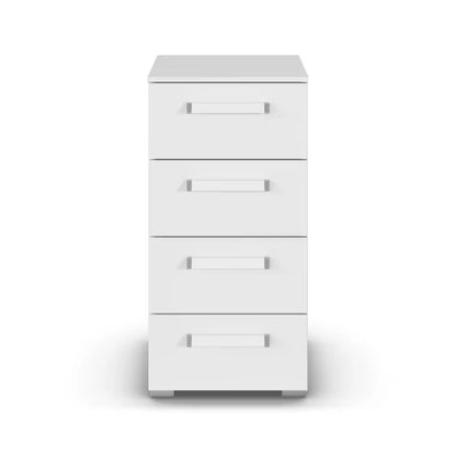 Rauch Eve White 4 Drawer Narrow Chest