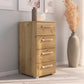 Rauch Eve Wild oak 4 Drawer Narrow Chest in bedroom