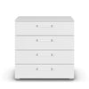 Rauch Eve white 4 Drawer Wide Chest 80 cm