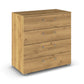 Rauch Eve wild oak 4 Drawer Wide Chest 80 cm