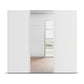 Large Rauch Eve White 3 Door Sliding Wardrobe with Mirror