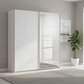 Rauch Evelyn White 2 Door Sliding Wardrobe with Mirror