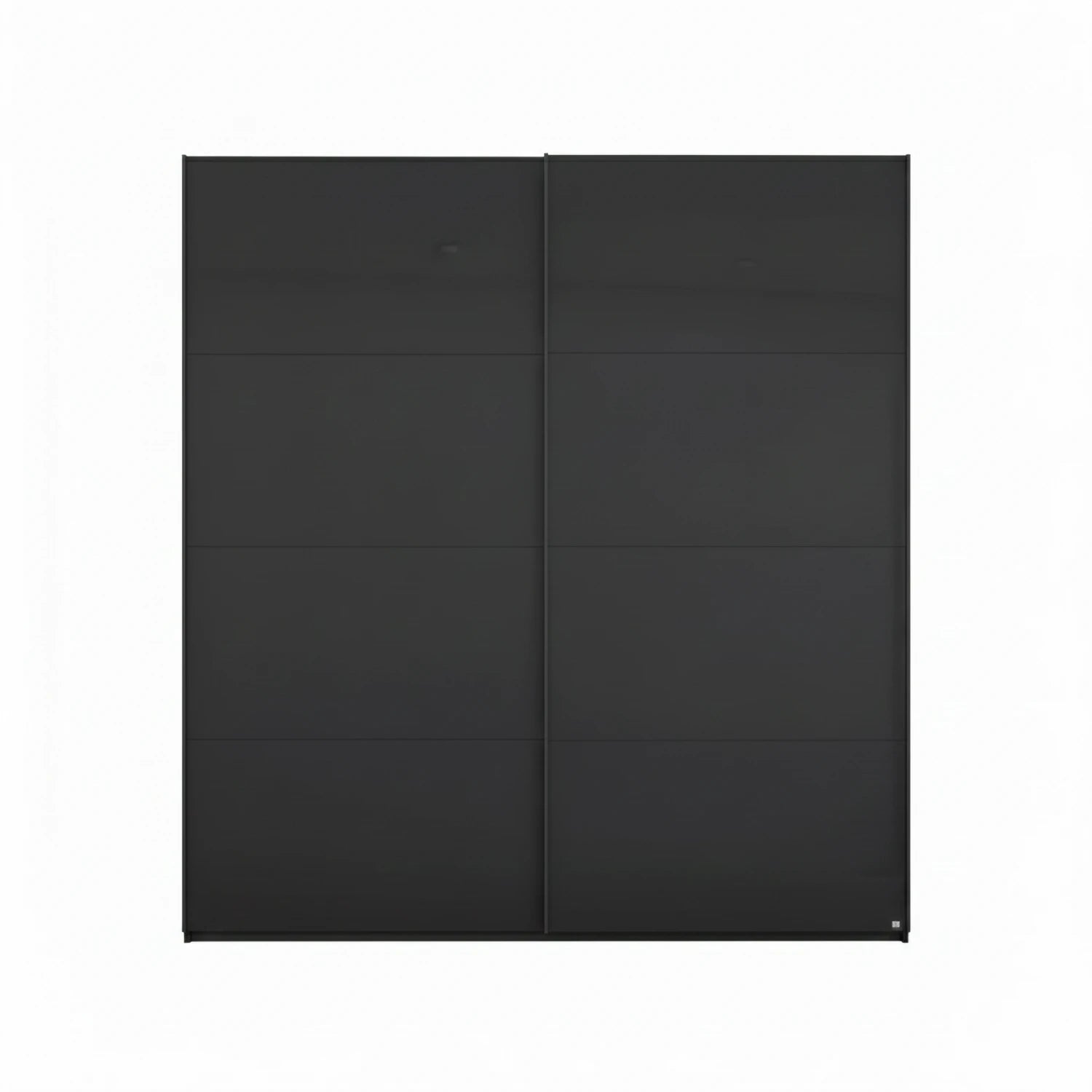 Buy Rauch Formes Basalt Glass 2 Door Slider Wardrobe with Free Assembly