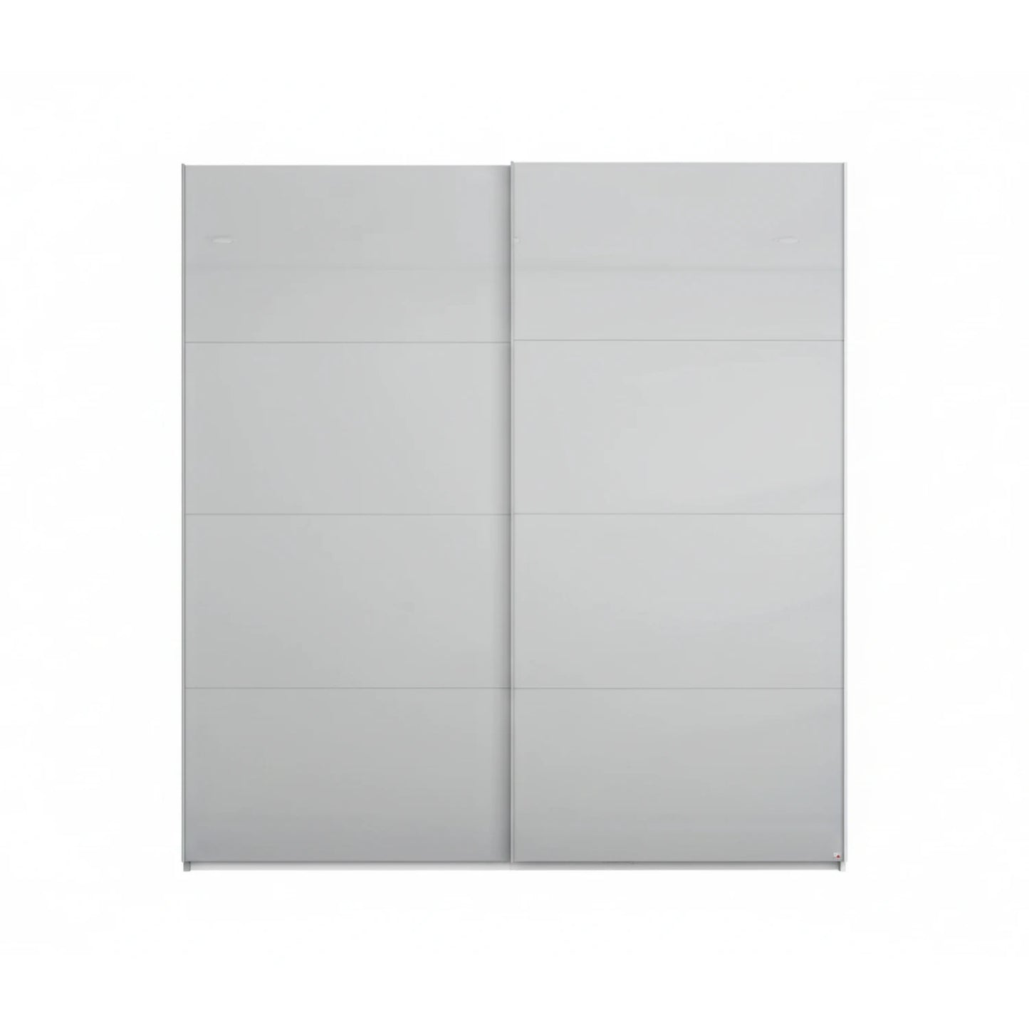 Rauch Forms Silk Grey Glass 2 Door Slider Wardrobe - Free Assembly