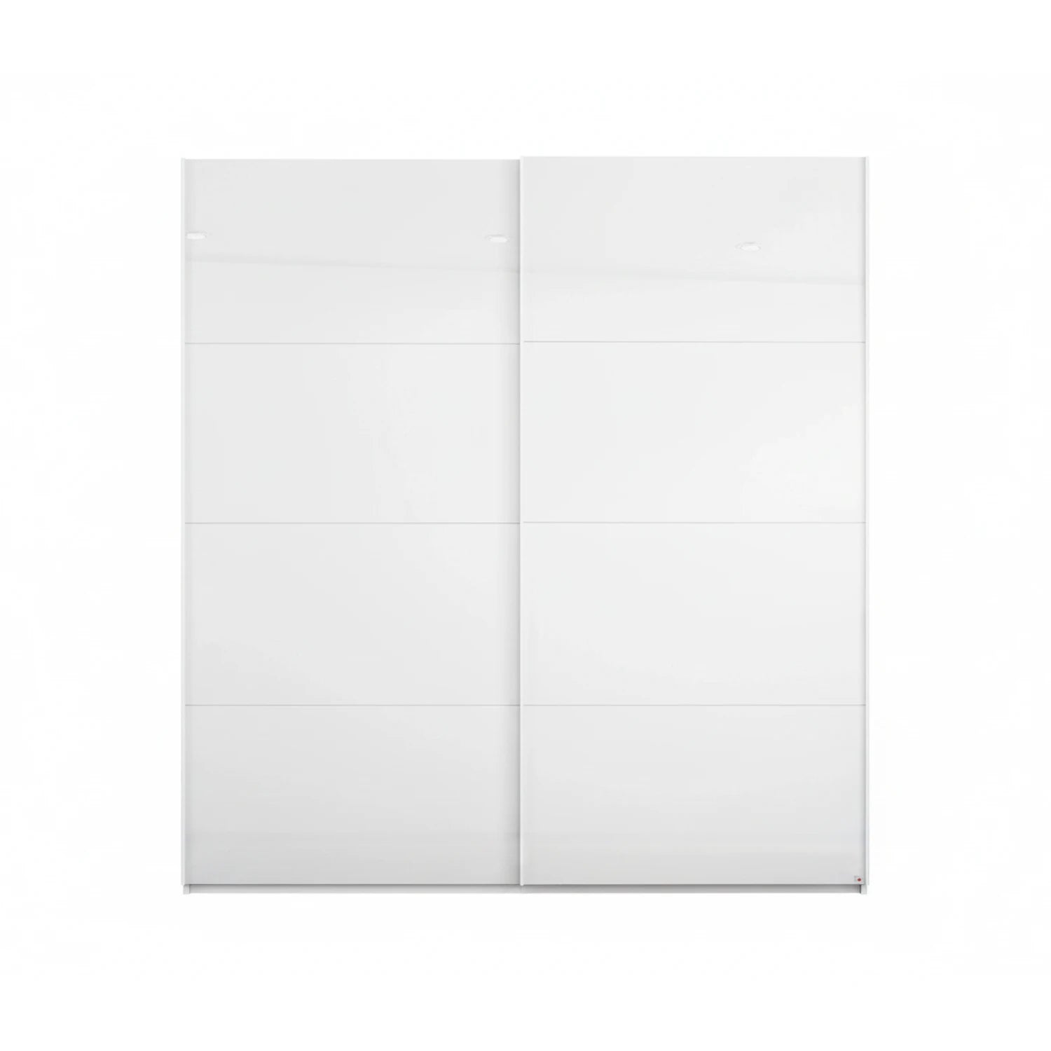 White Glass Premium Quality Rauch German Wardrobe, Available in Multiple width Sizes. Free delivery and Assembly