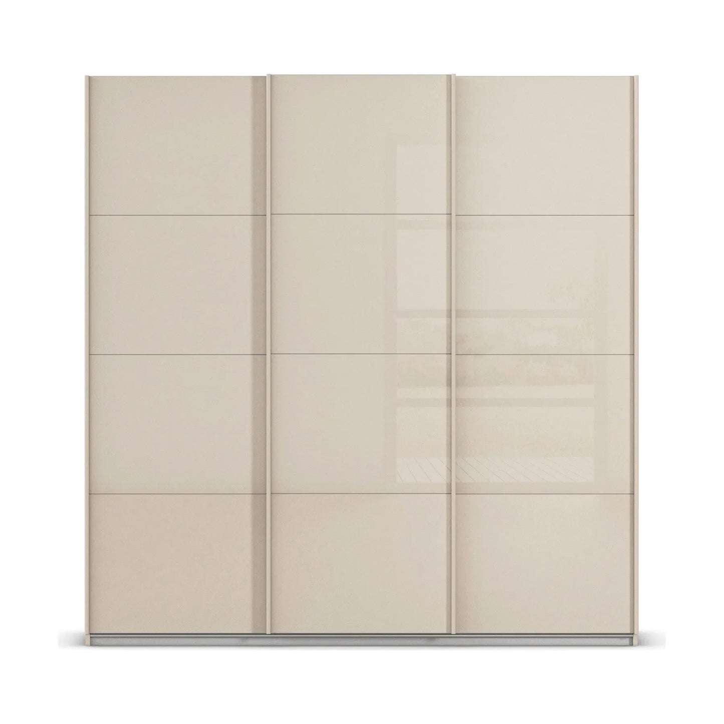 Rauch Forms Champagne Glass 3 Door Sliding Wardrobe - Front view