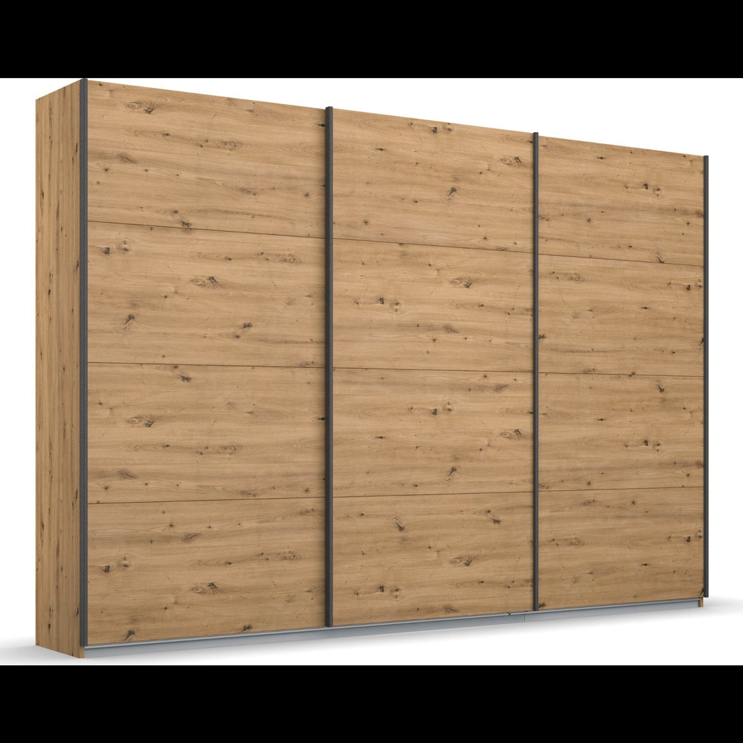 Rauch Forms Artisan Oak Sliding 3 Door Wardrobe