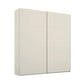 Rauch Forms Champagne Glass 2 Door Sliding Wardrobe