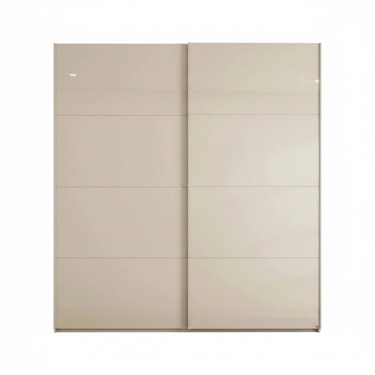 Rauch Forms Champagne Glass 2 Door Sliding Wardrobe