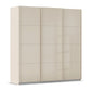 Rauch Forms Champagne Glass 3 Door Sliding Wardrobe