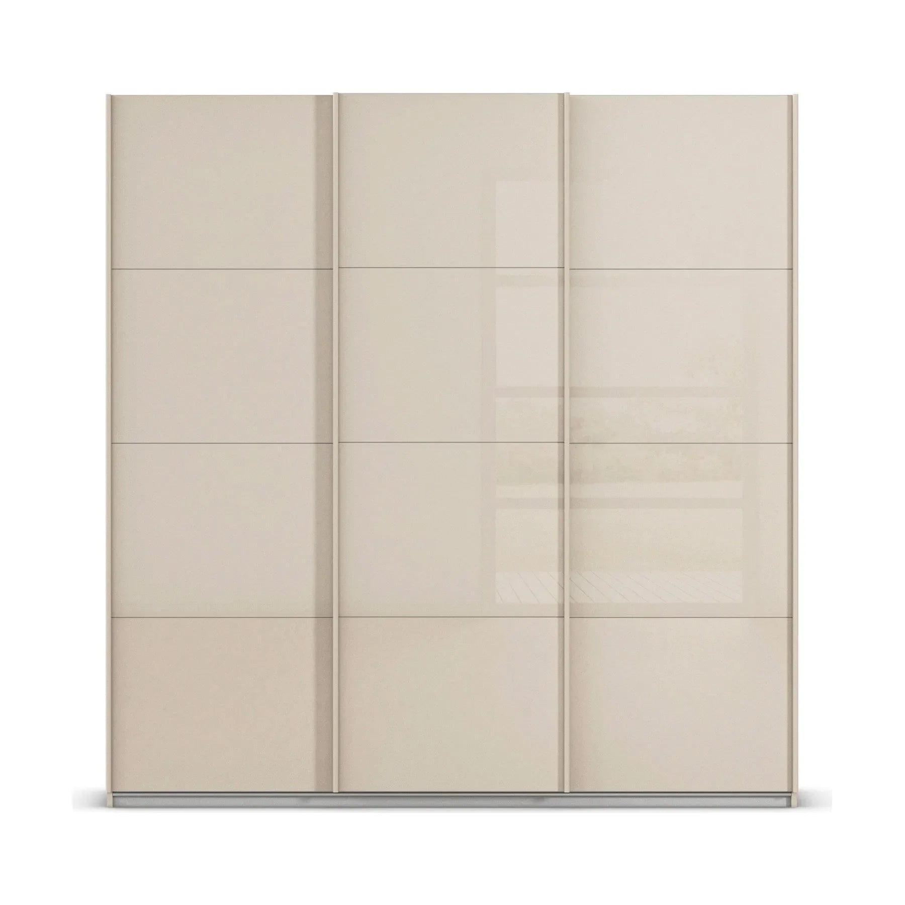 Rauch Forms Champagne Glass 3 Door Sliding Wardrobe - Front view