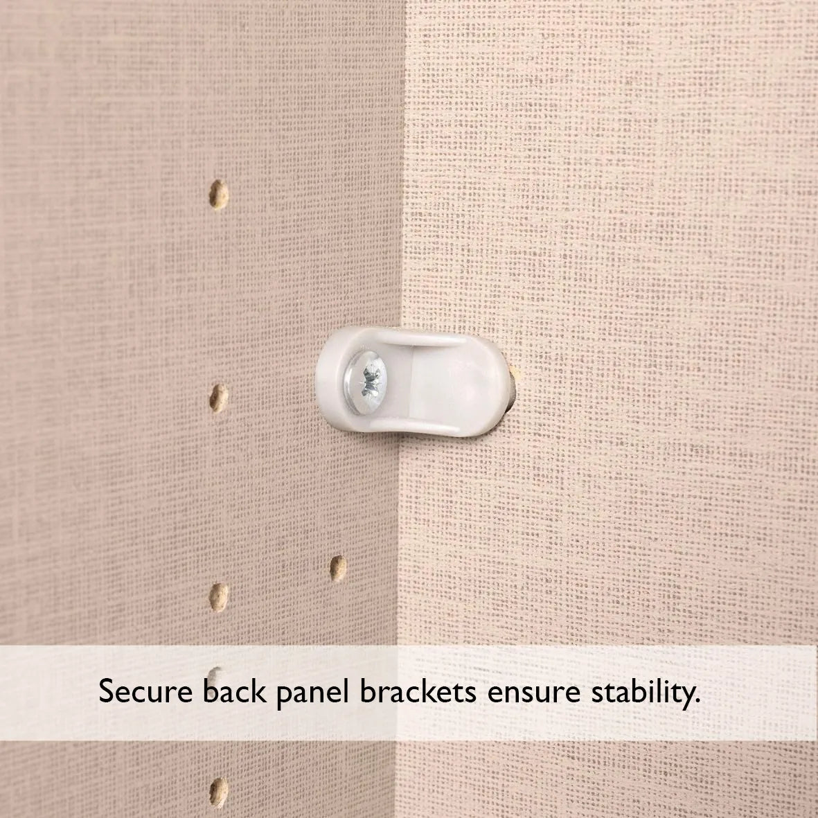Rauch Secure Back Panel Brackets Ensure Stability
