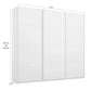 Rauch Forms Silk Grey Glass Triple Sliding Wardrobe - Dimensions