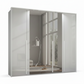 Rauch Frans 250cm Glass 5 Door Hinged Wardrobe with Premium Interior