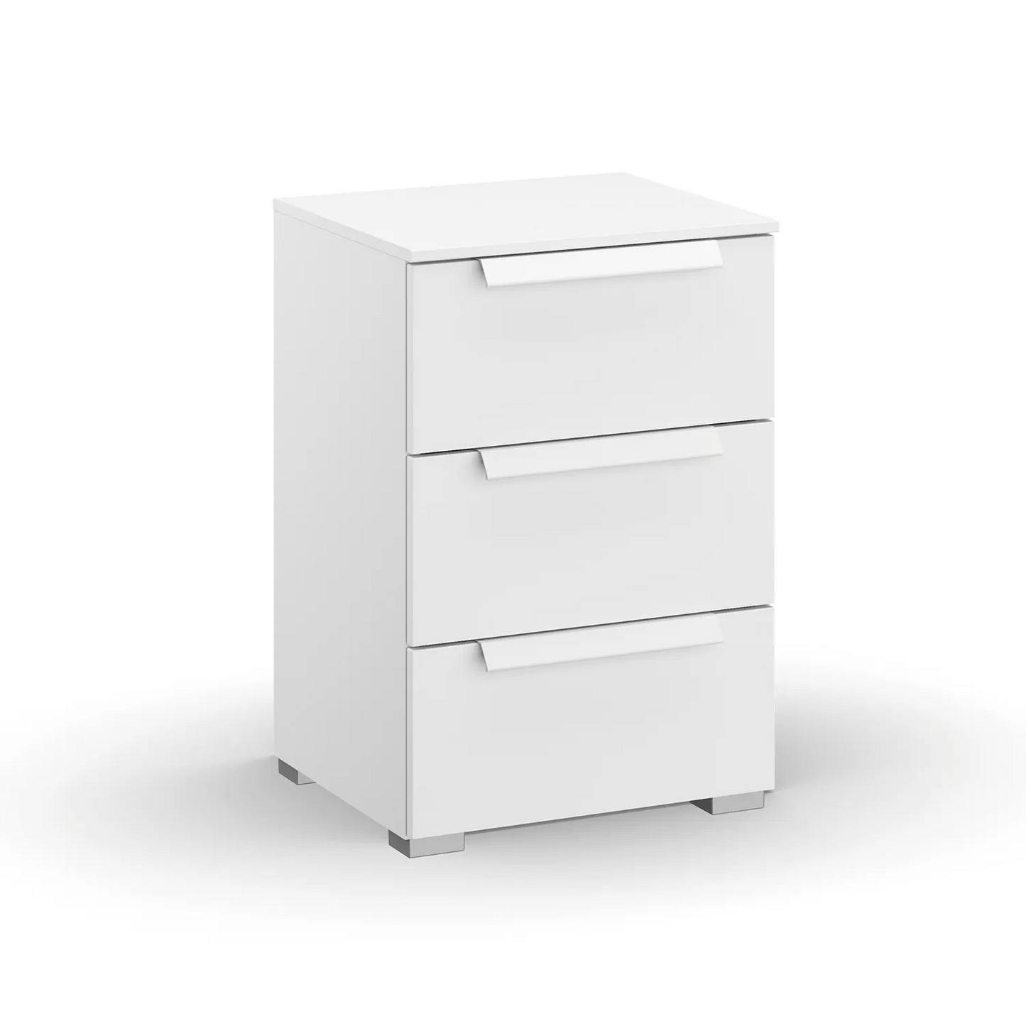 Rauch Frans 3 Drawer Decor Beside Table in White