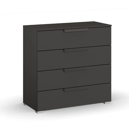 Rauch Frans 4 Drawer Decor Wide Chest - 80CM - in Graphite