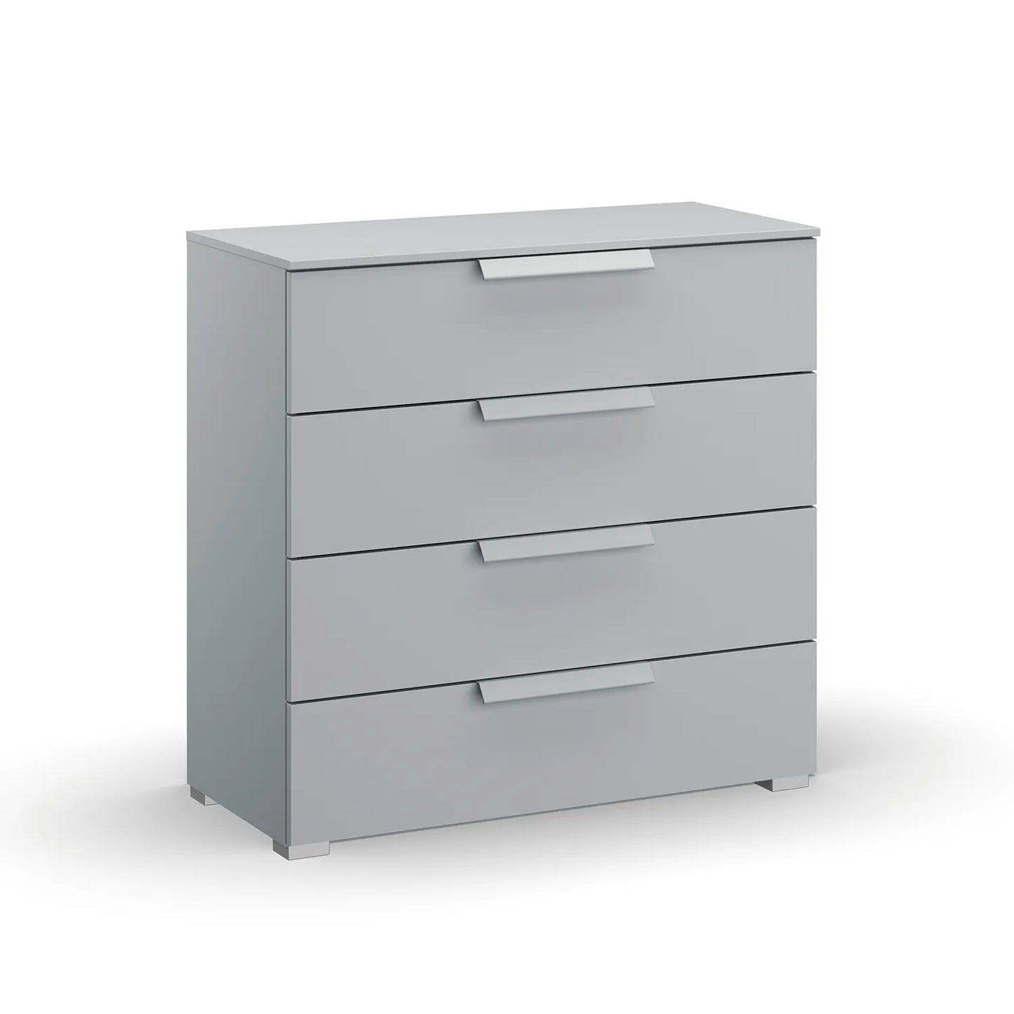 Rauch Frans 4 Drawer Decor Wide Chest - 80CM - in Silk Grey