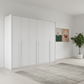 Rauch Frans 300cm Decor 6 Door Hinged Wardrobe with Premium Interior