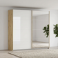 Rauch Freja Glass Door Sliding Wardrobe With Mirror