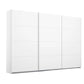 Rauch Forms Décor White Sliding 3 Door Wardrobe