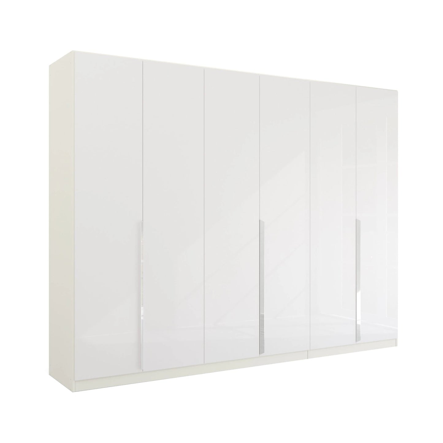 Rauch Glamour White 6 Door Wardrobe – 271cm
