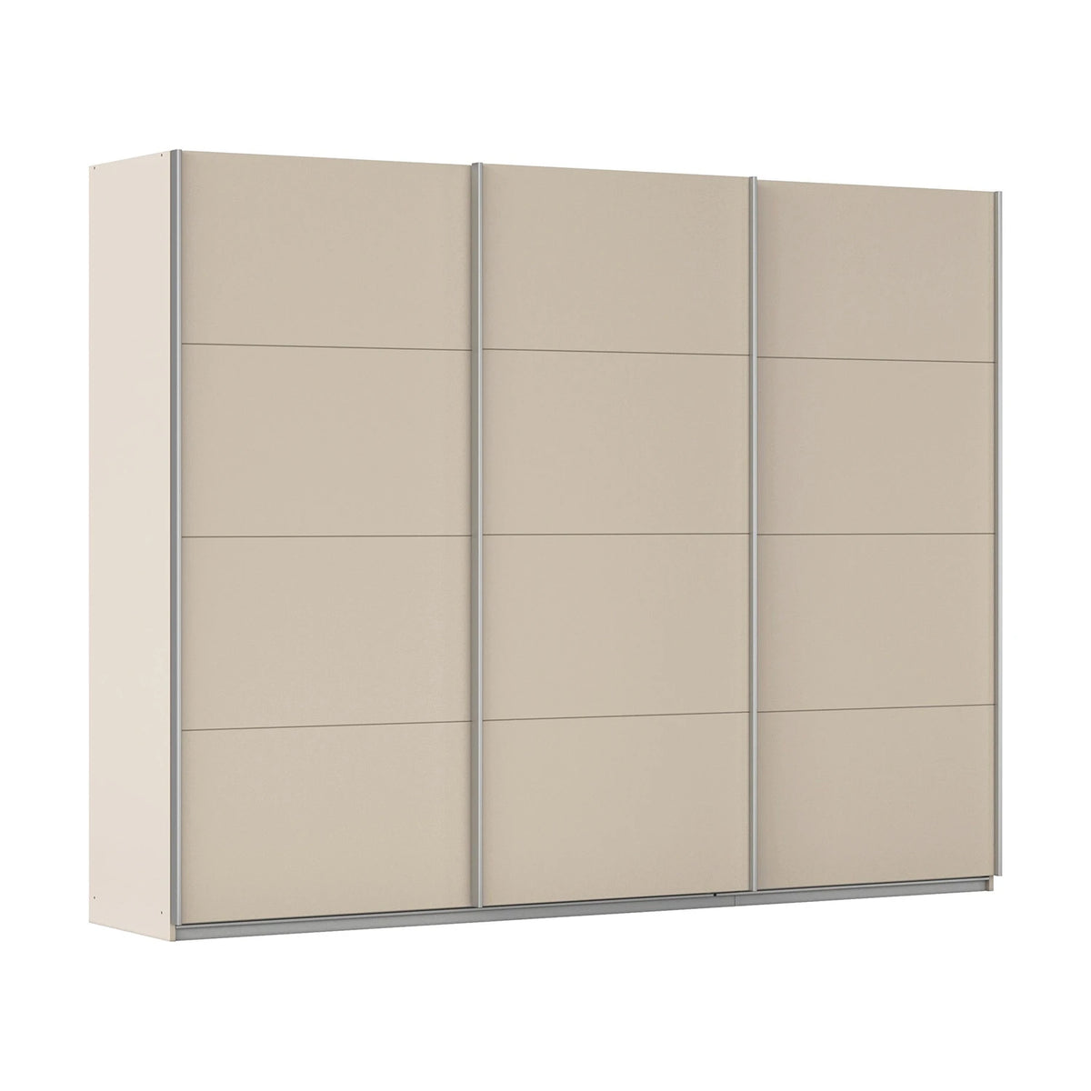 A modern Four-panel Rauch Impulse W271cm three door sliding wardrobe 