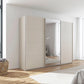 Rauch Impulse 3 Door 1 Mirror Door Sliding Wardrobe