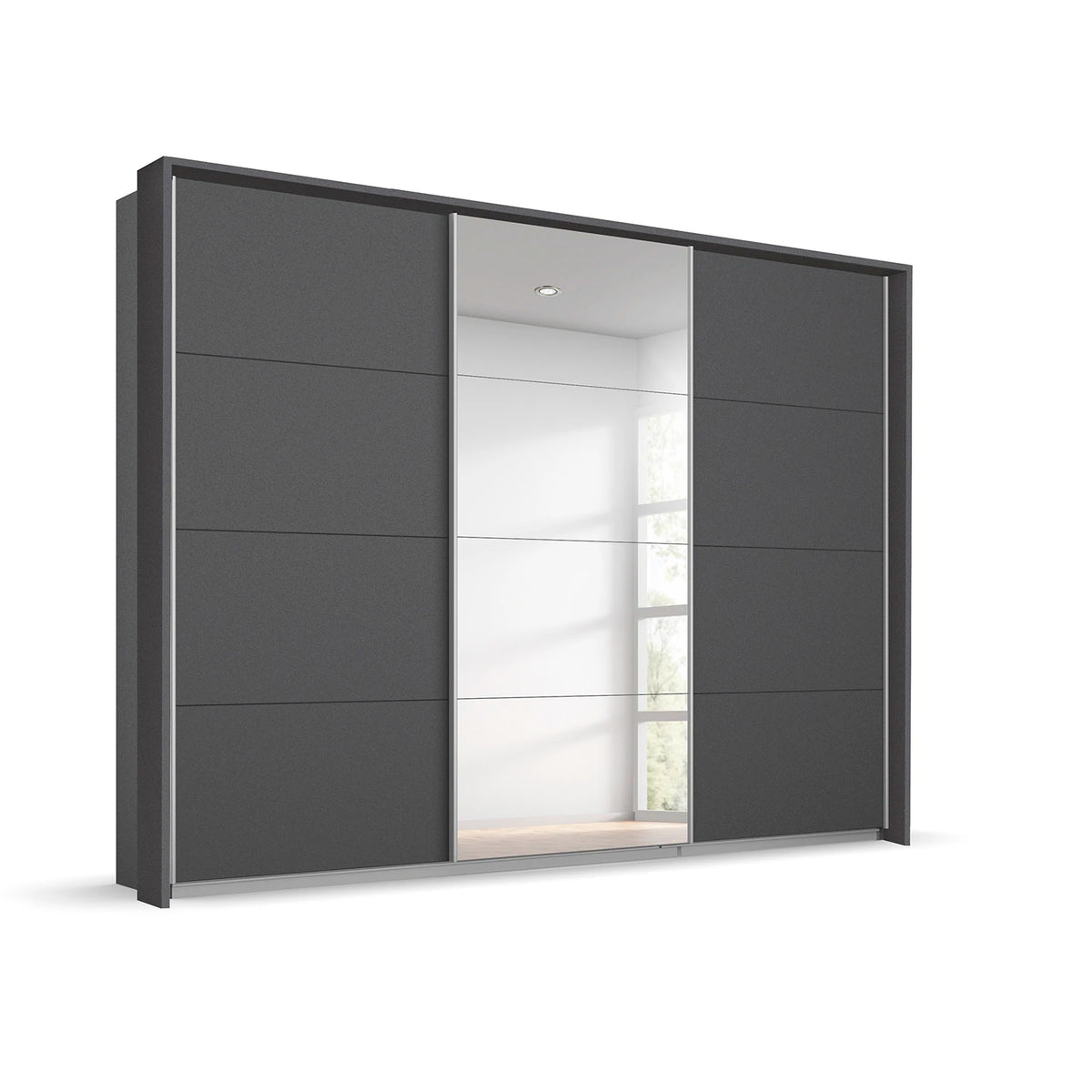Rauch Impulse 3 Door 1 Mirror Door Sliding Wardrobe
