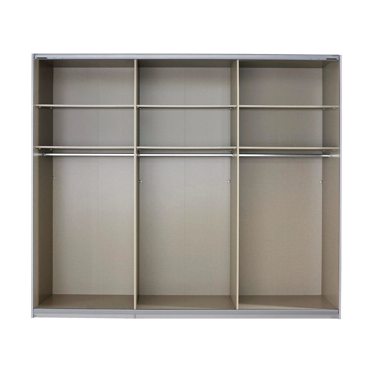 Rauch Large Sliding Door Wardrobe With Width 271cm Height 229cm Interior details