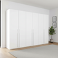 Rauch Kacey Pure Large 6 Door Wardrobe – 301cm